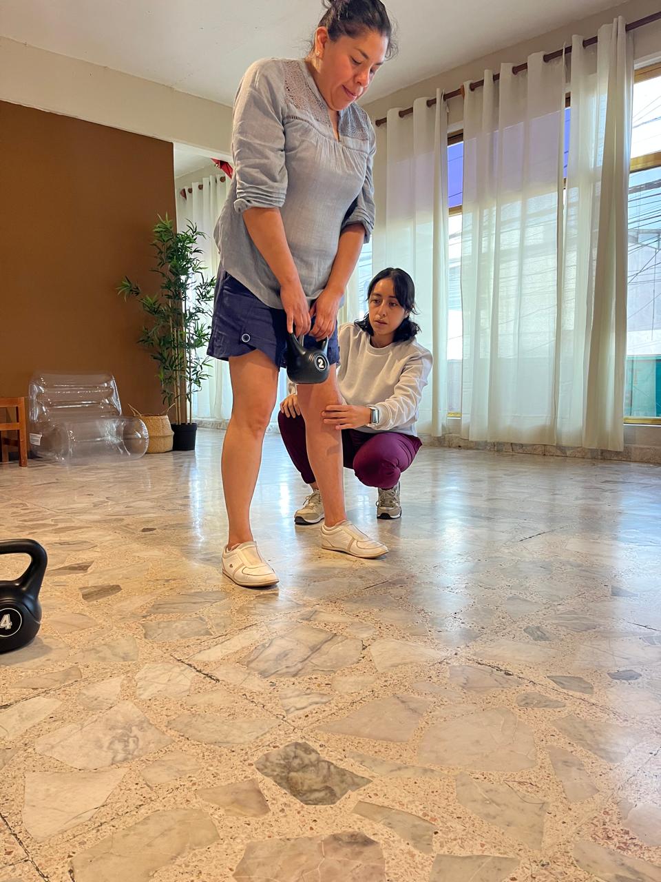 Ejercicios de rehabilitación en Balance